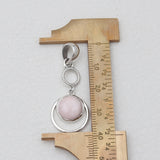 Pink Opal Silver Pendants