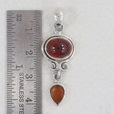 925 Sterling Silver Ethiopian Opal Pendant