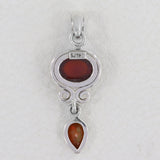 925 Sterling Silver Ethiopian Opal Pendant