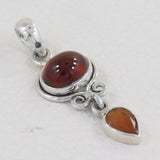 925 Sterling Silver Ethiopian Opal Pendant