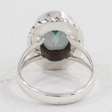 Mystic Quartz Silver Ring