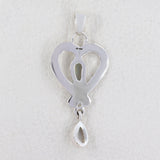 925 Starling Silver Herkimer Diamond Pendant