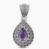 925 Silver Natural Citrine Pendants