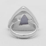 Blue Lace Agate Silver Jewelry Sets