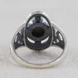 925 Starling Silver Spectrolite Ring