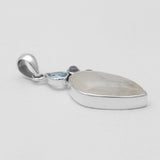 925 Sterling Silver Rainbow Moonstone Pendants