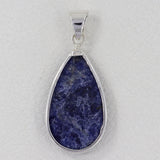 Sodalite Sterling Silver Pendant