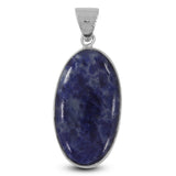 925 Sterling Silver Sodalite Pendant