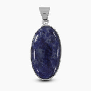 925 Sterling Silver Sodalite Pendants