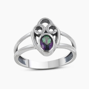 925 Sterling Silver Garnet Rings