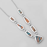 925 Silver Turquoise Spiny Oyster Necklaces