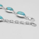 Boulder Turquoise Silver Bracelets