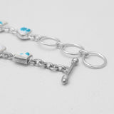925 Sterling Silver Cavansite Bracelets
