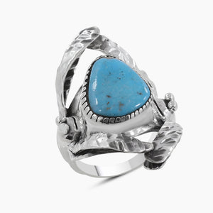 925 Sterling Silver Arizona Turquoise Rings