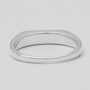 Plain Silver Rings