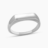 Plain Silver Rings