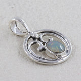 925 Silver Ethiopian Opal Pendant