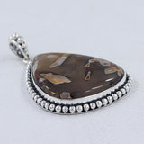 Turkish Agate 925 Sterling Silver Pendant