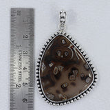 Turkish Agate 925 Sterling Silver Pendant