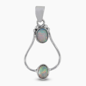 925 Silver Herkimer Quartz Pendants