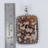 Turkish Agate 925 Sterling Silver Pendant