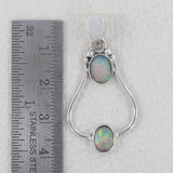 925 Silver Ethiopian Opal Pendants