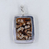 Turkish Agate 925 Sterling Silver Pendant