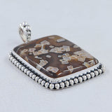 Turkish Agate 925 Sterling Silver Pendant