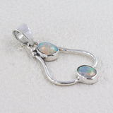 925 Silver Ethiopian Opal Pendants