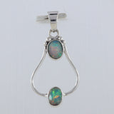 925 Silver Ethiopian Opal Pendants