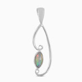 925 Silver Herkimer Quartz Pendants