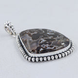 925 Silver Turkish Agate Pendant