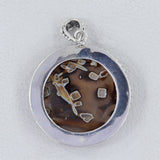 Turkish Agate 925 Sterling Silver Pendant