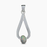 925 Sterling Silver Ethiopian Opal Pendants