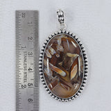 925 Silver Turkish Agate Pendant