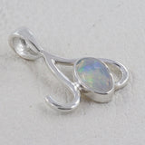 925 Silver Ethiopian Opal Pendant