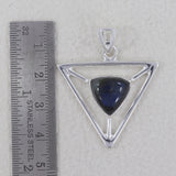 925 Sterling Silver Spectrolite Pendant