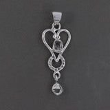 Herkimer Diamond 925 Sterling Silver Pendant