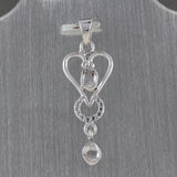 Herkimer Diamond 925 Sterling Silver Pendant