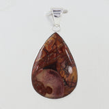 Dynasty Jasper Silver Pendant