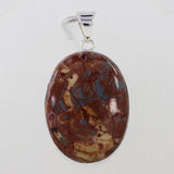 Dynasty Jasper Silver Pendant