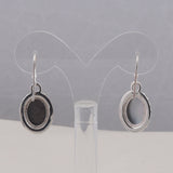 Abalone Shell Silver Earrings