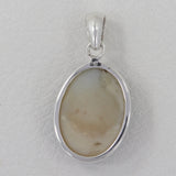 925 Starling Silver Titanium Druzy Pendant