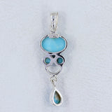 Ethiopian Opal 925 Sterling Silver Pendant