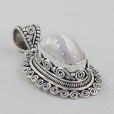 Osmina Mabe Pearl Silver Pendant