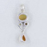 925 Sterling Silver Ethiopian Opal Pendant