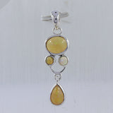 925 Sterling Silver Ethiopian Opal Pendant