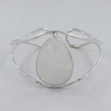 Dendritic Opal Sterling Silver Women's Bangle Gift