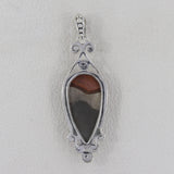 Polychrome Jasper 925 Sterling Silver Pendant