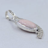 Rainbow Moonstone 925 Silver Pendant